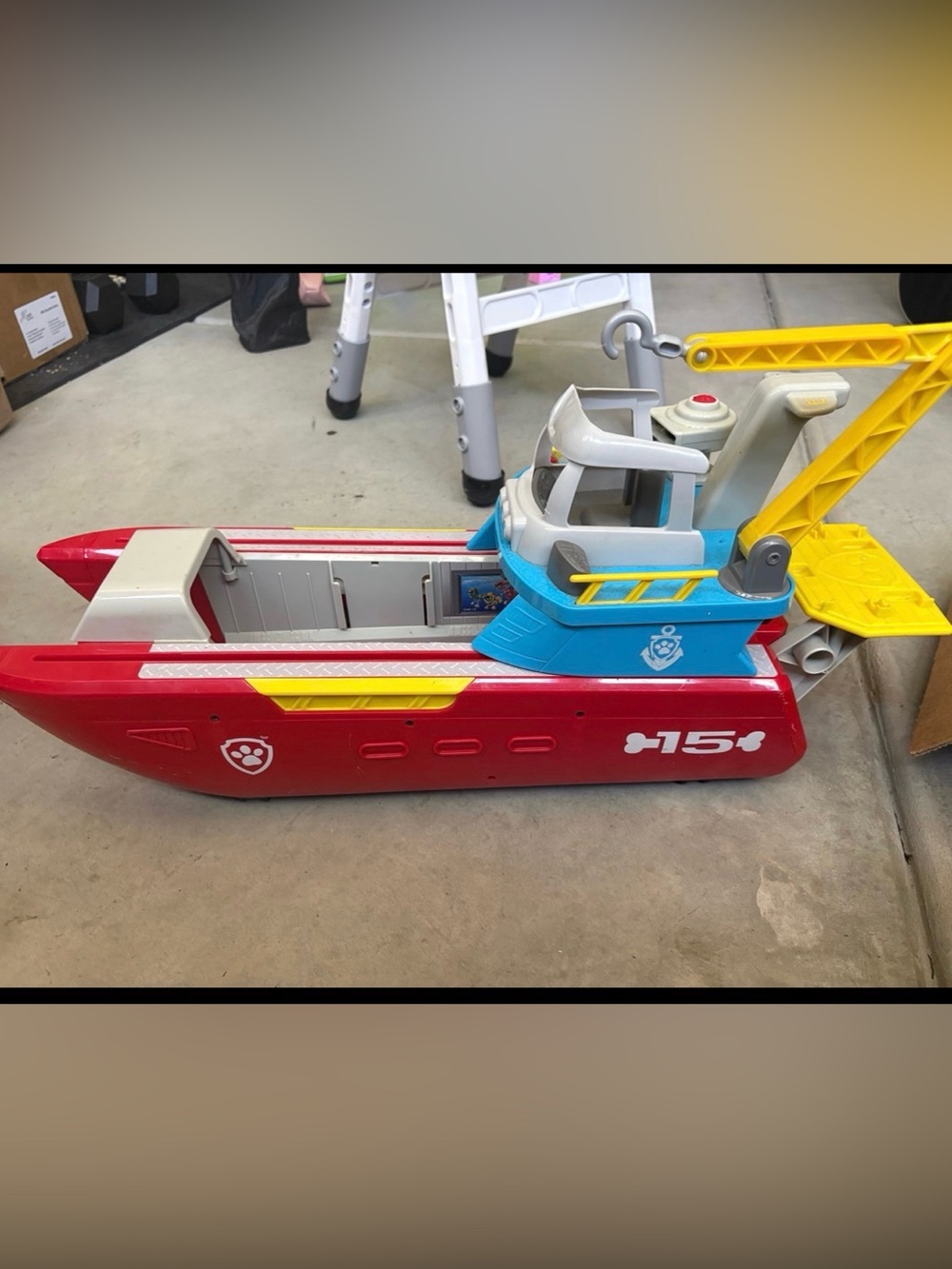 Paw Patrol Transforming Boat lights sounds TESTED